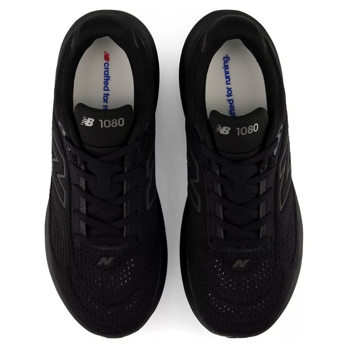 New Balance 1080v15 - Womens Running Shoes - Black/Black Metallic - image 3