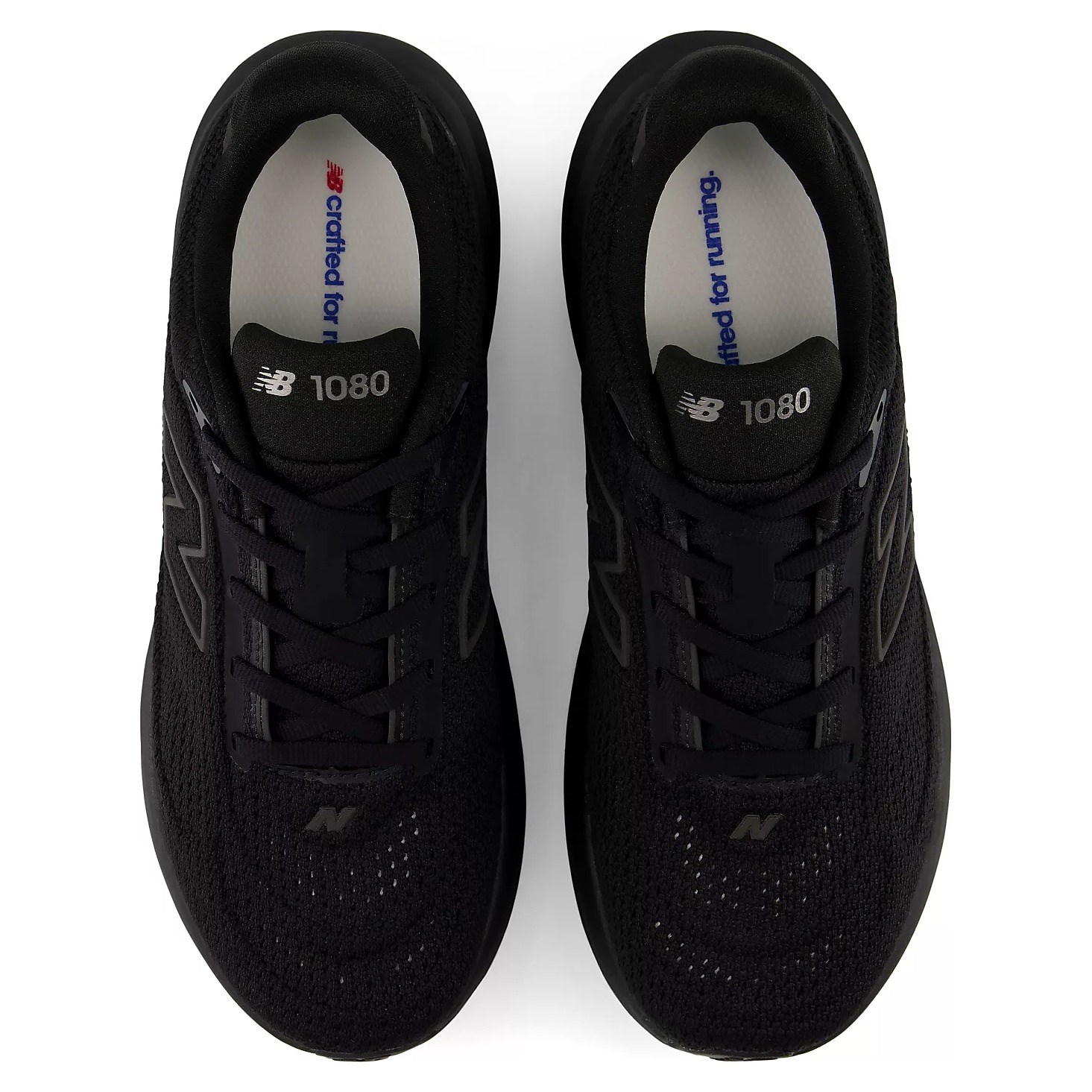 New Balance 1080v15 - Womens Running Shoes - Black/Black Metallic - image 3