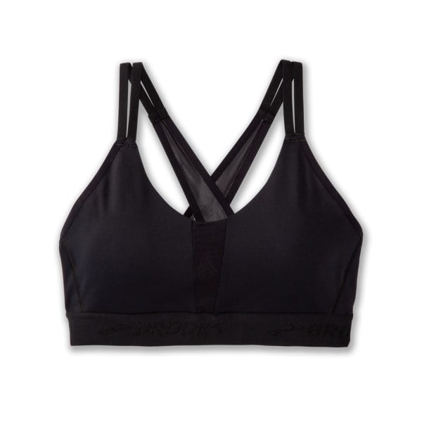 Brooks Drive Plunge 2.0 Womens Running Bra - Black