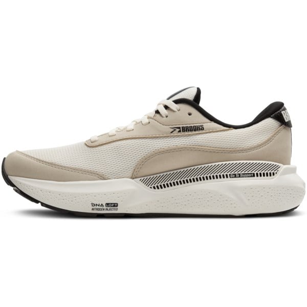 Brooks Adrenaline GTS 24 - Womens Running Shoes - Coconut/Silverlining/Black