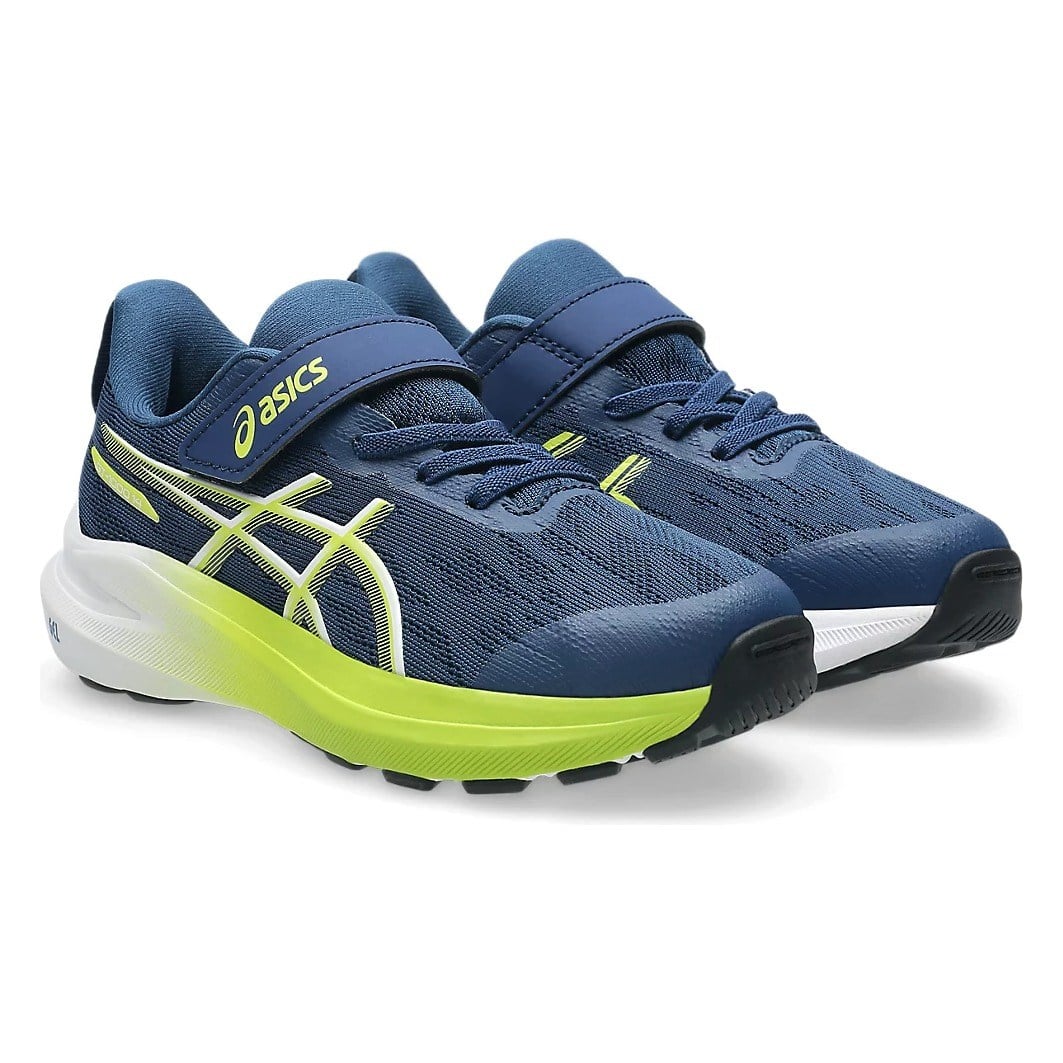 Asics GT-1000 14 PS - Kids Running Shoes - Independence Blue/Neon Lime - image 2
