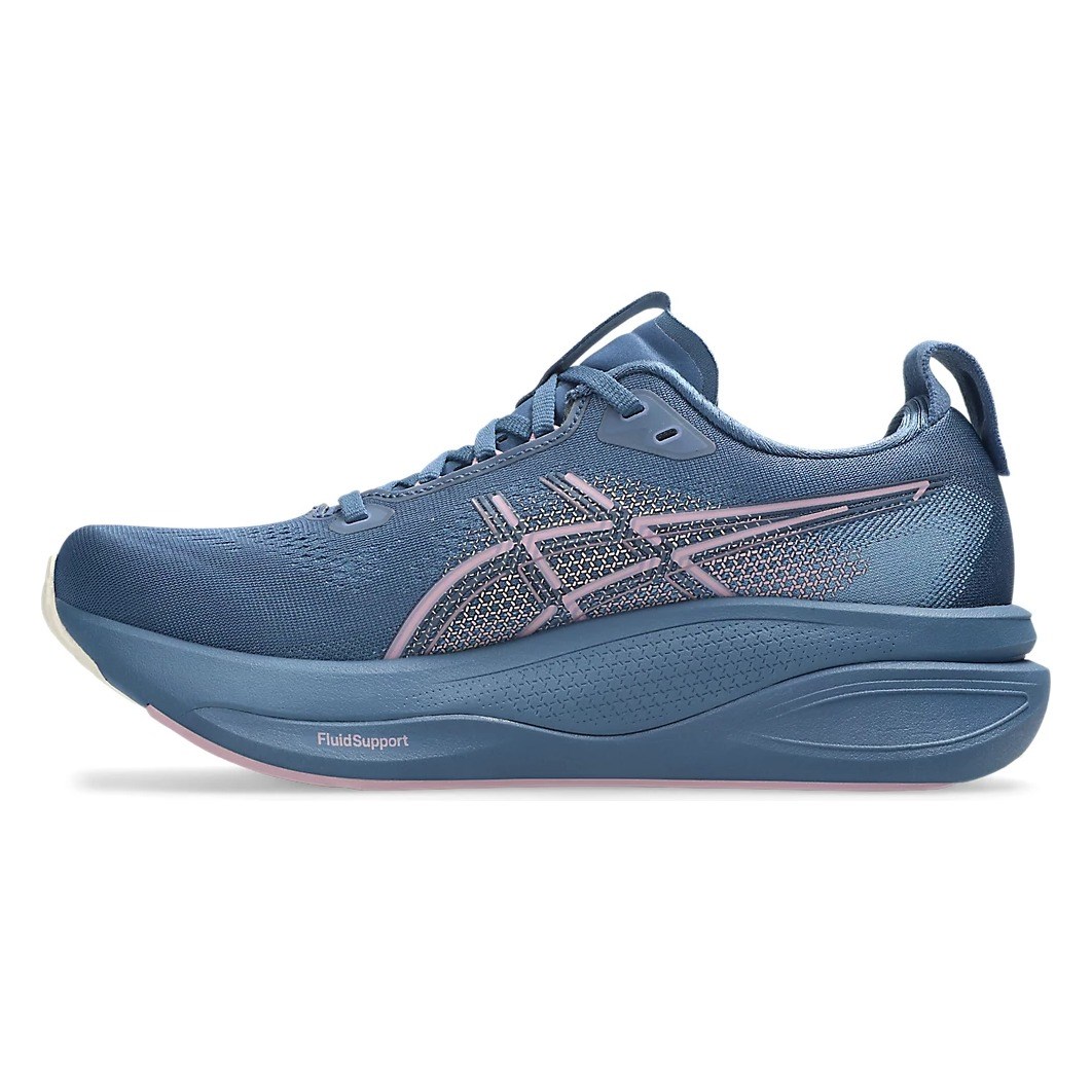 Asics Gel Kayano 33 - Womens Running Shoes - Grand Shark/Taro Purple - image 2