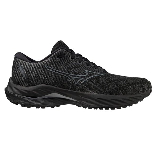 Mizuno Wave Inspire 19 - Womens Running Shoes - Black/Metallic Grey/Black