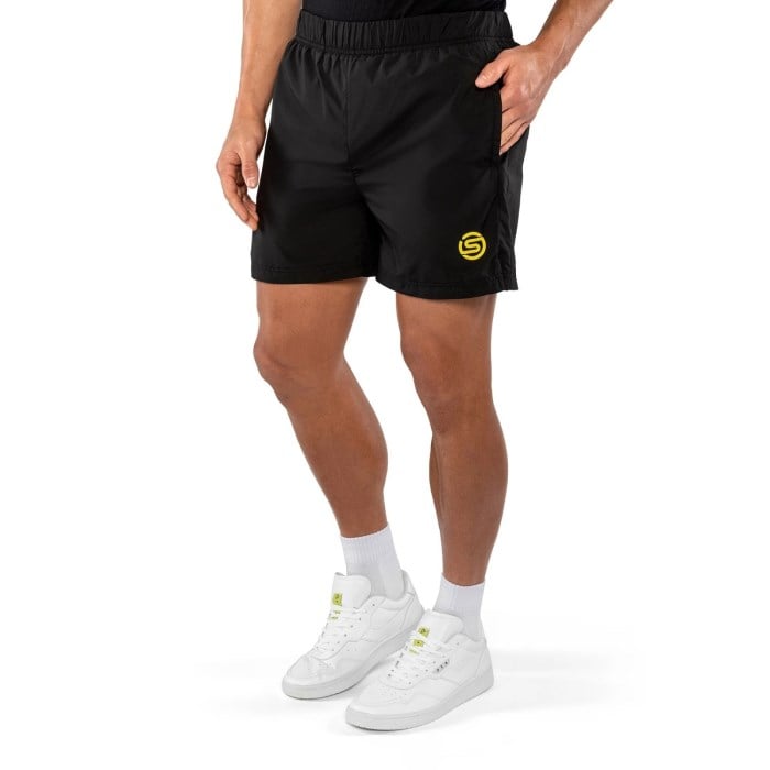 Skins Activewear Mens Woven Shorts - Black
