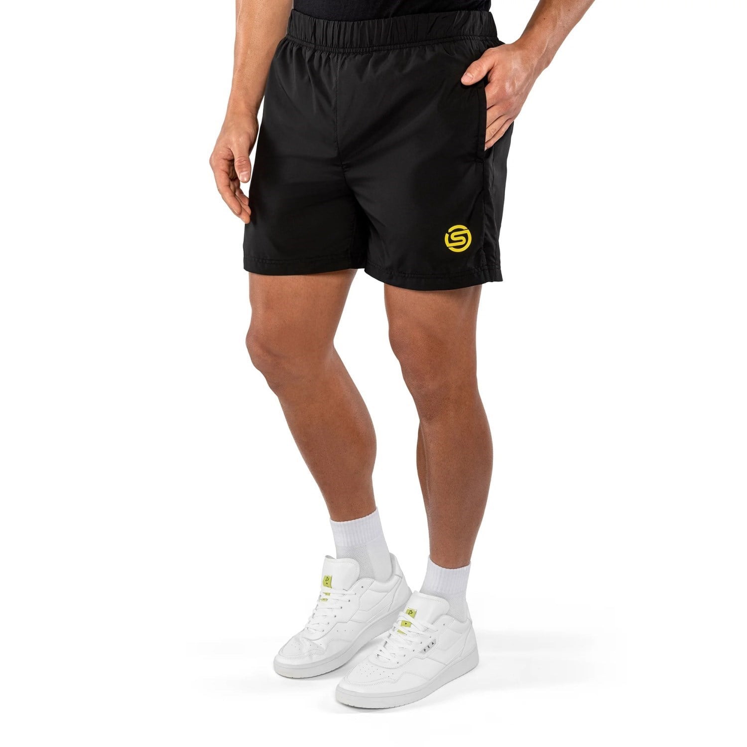 Skins Activewear Mens Woven Shorts - Black