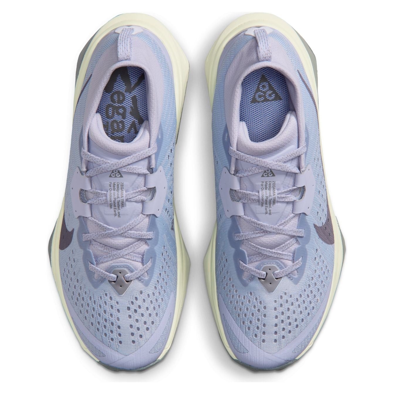 Nike ACG Zegama - Womens Trail Running Shoes - Ghost/Cement Grey/Sea Glass/Smoke Grey