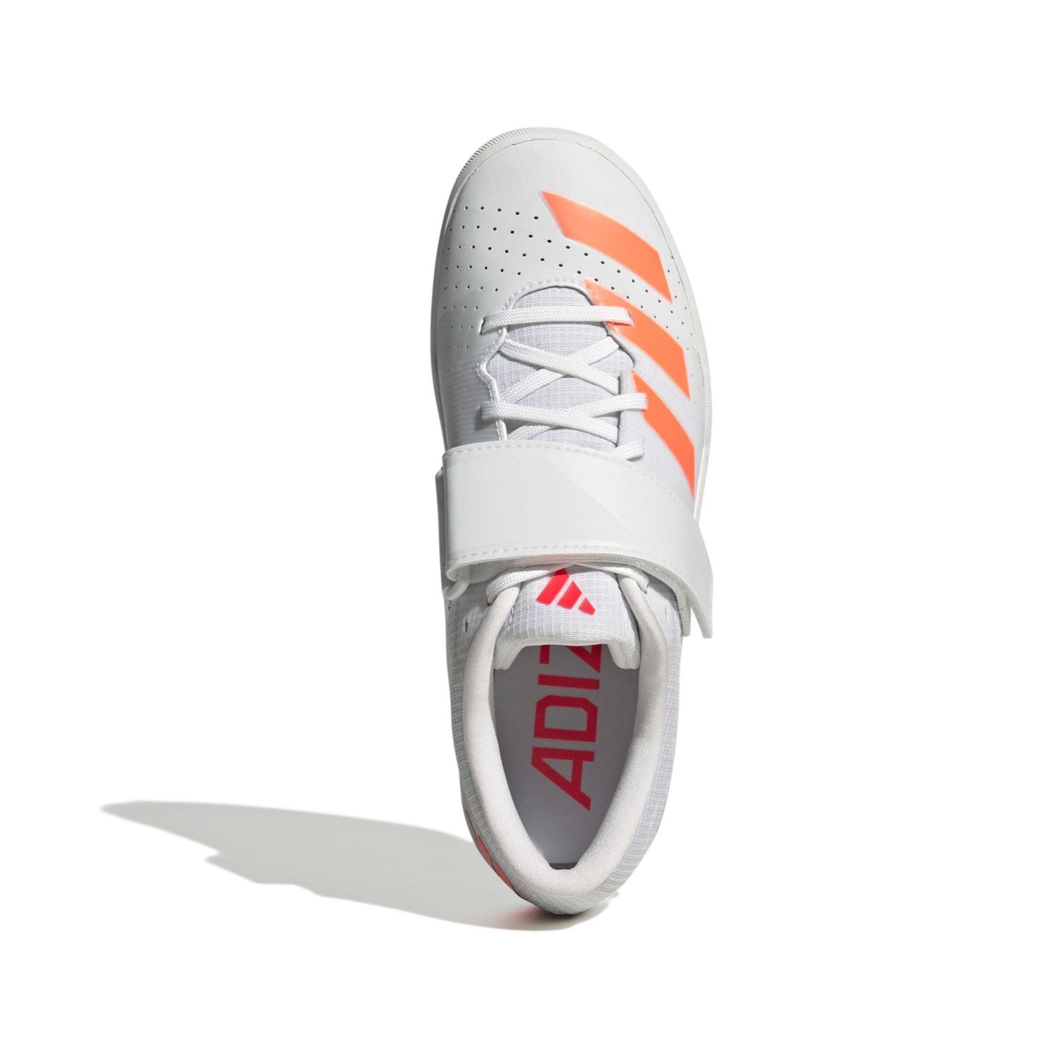adidas Adizero Throws - Unisex Throwing Shoes - Cloud White/Lucid Orange/Lucid Red
