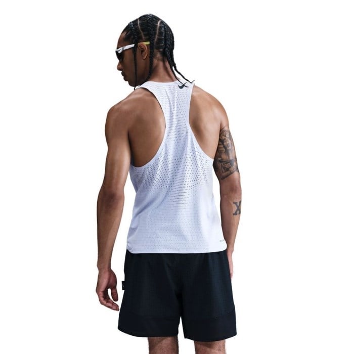 Nike Aeroswift Dri-Fit ADV Mens Running Singlet - Ghost/Black