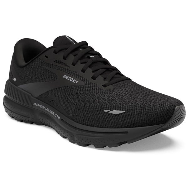 Brooks Adrenaline GTS 23 - Womens Running Shoes - Black/Black/Ebony