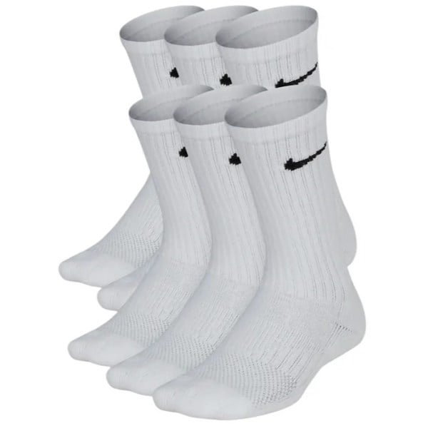 Nike Kids Cushioned Crew Socks - 6 Pack