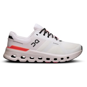 On Cloudrunner 2 - Mens Running Shoes - White/Sand
