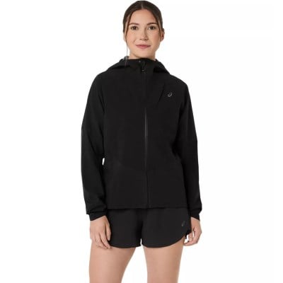Asics MetaRun Legend Womens Running Jacket - Performance Black