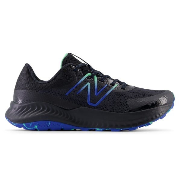 New Balance Nitrel v5 - Mens Trail Running Shoes - Black/Phantom/Blue Oasis