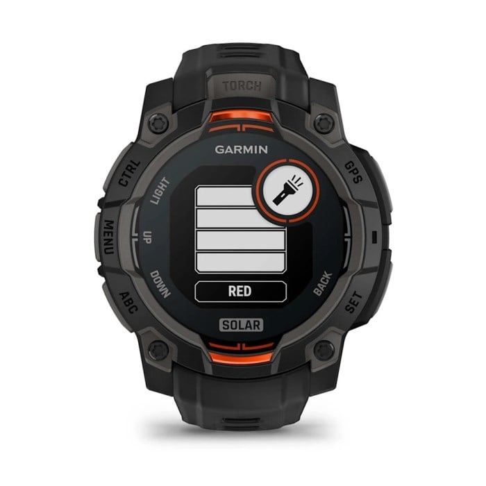 Garmin Instinct 3 45mm SOLAR Rugged GPS Smartwatch - Black/Black