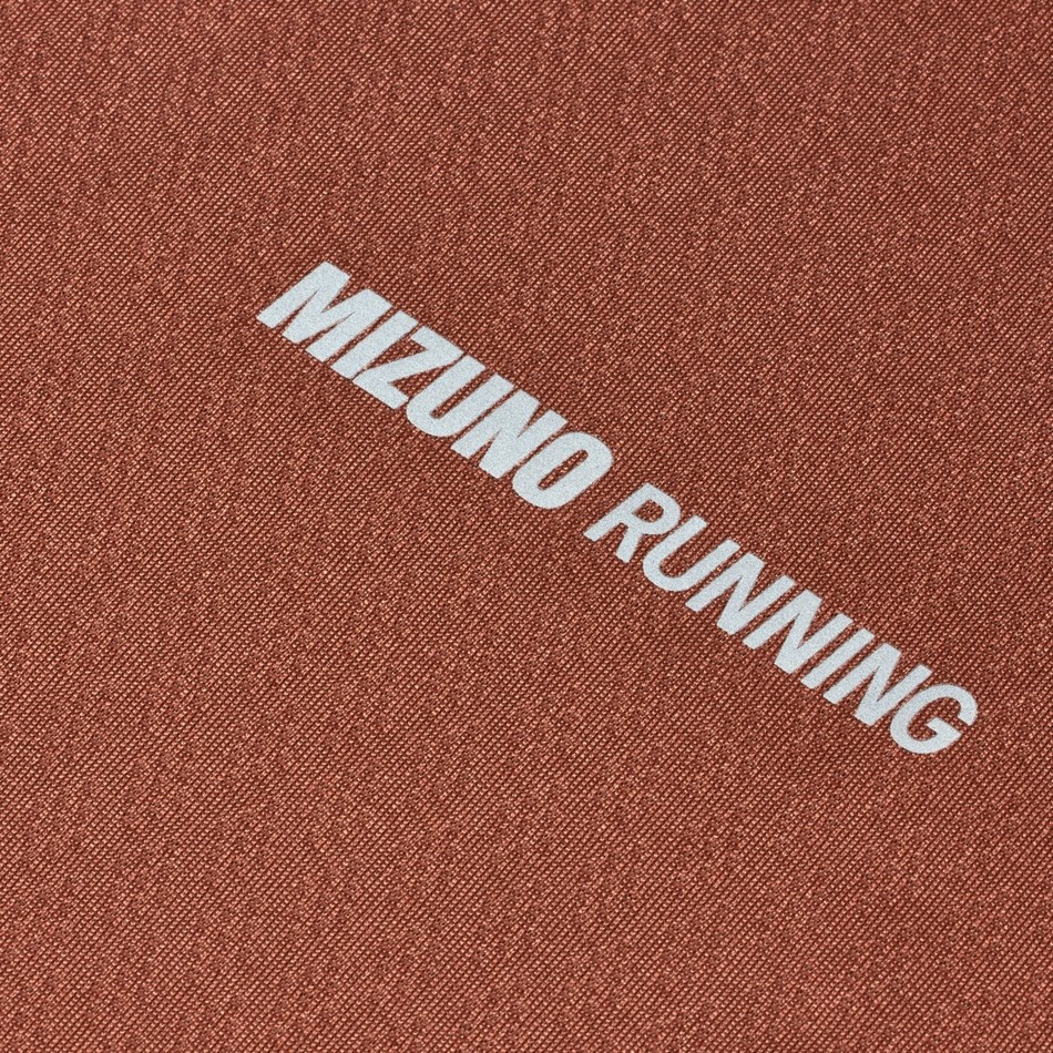 Mizuno Mens Tech Light Running T-Shirt - Copper Brown