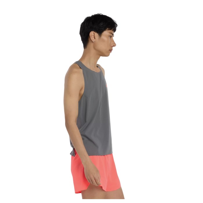 New Balance Race Day Ultra Light Mens Running Singlet - Urgent Red