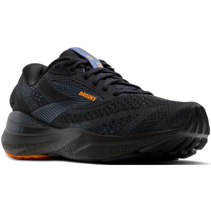 Brooks Adrenaline GTS 24 - Mens Running Shoes - Black/Country Blue/Org