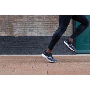 Brooks Ricochet 3 - Mens Running Shoes - Black/Ebony/White