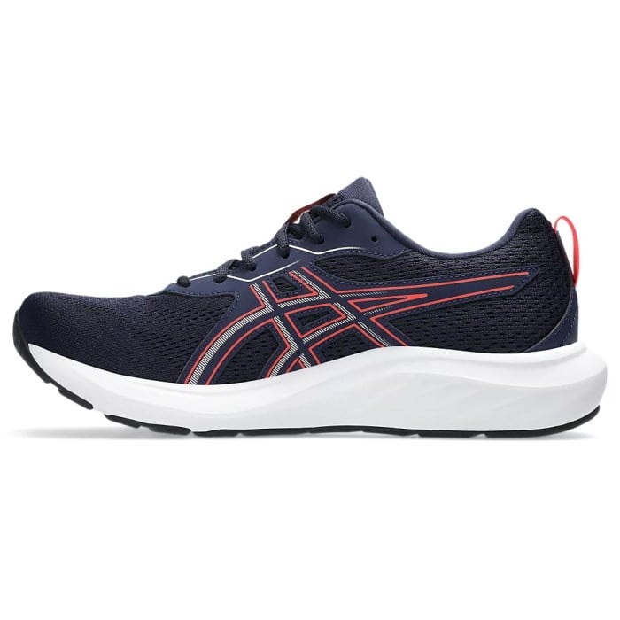 Asics Contend 9 - Mens Running Shoes - Midnight/Flash Red