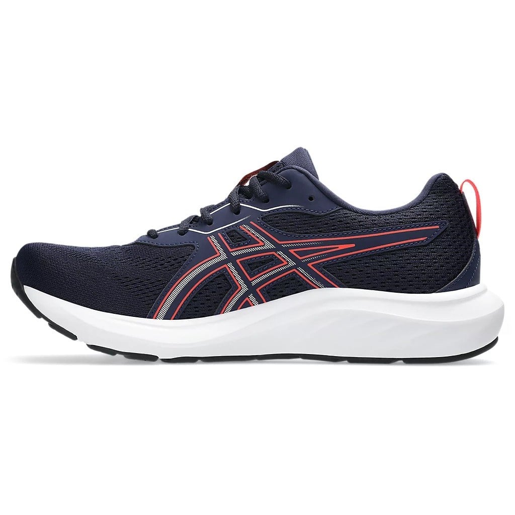 Asics Contend 9 - Mens Running Shoes - Midnight/Flash Red