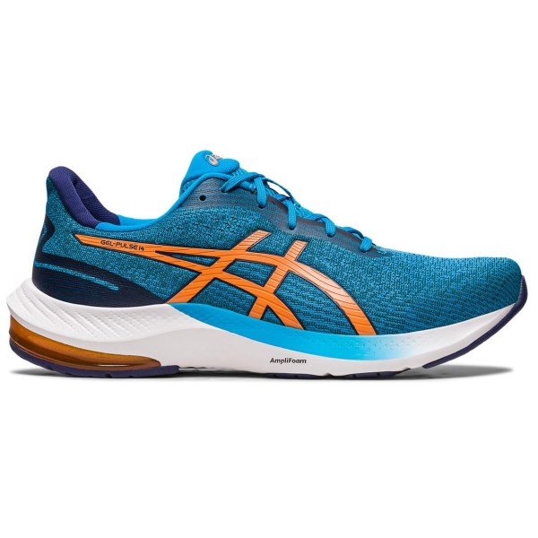 Asics Gel Pulse 14 - Mens Running Shoes - Island Blue/Sun Peach