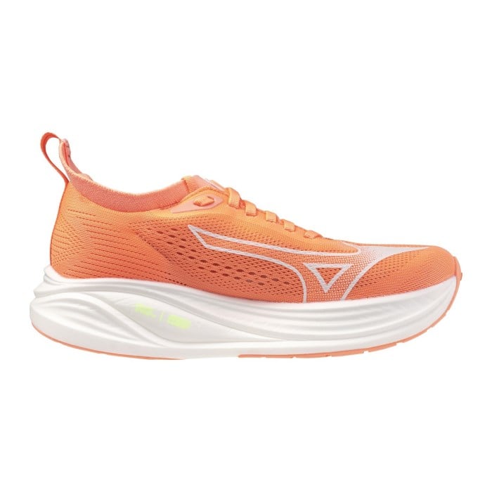 Mizuno Neo Zen 2 - Womens Running Shoes - Flamingo Coral/Lime Burst - image 2