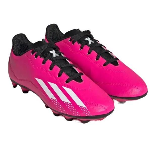 Adidas X Speedportal.4 Flexible Ground - Kids Football Boots - Team Shock Pink 2/Cloud White/Core