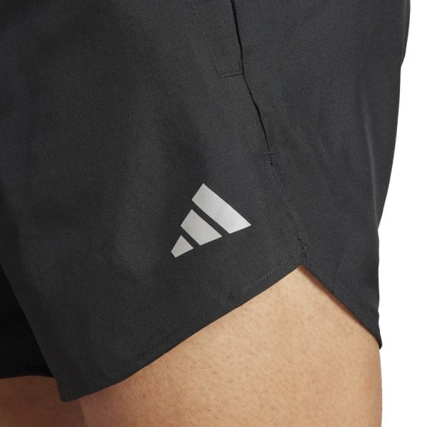 adidas Run It 5 Inch Mens Running Shorts - Black