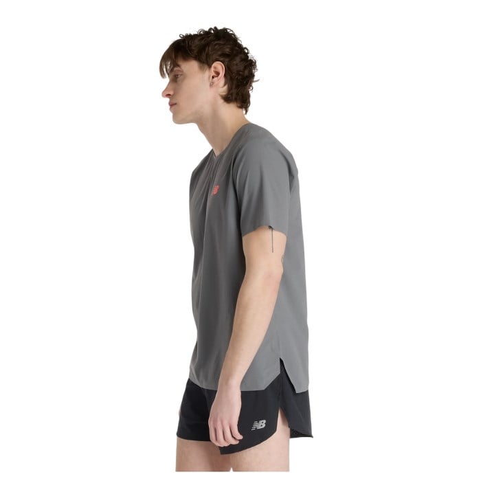New Balance Race Day Mens Ultralight T-Shirt - Urgent Red