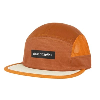 CIele GoCap Field Iconic Bar Unisex Running Cap - Ginger Bread/Sunset