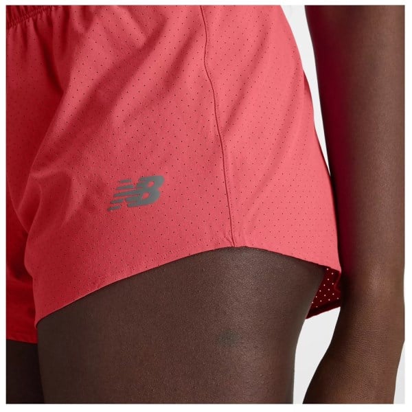 New Balance RC 3 Inch Running Shorts - Womens - Drift Red