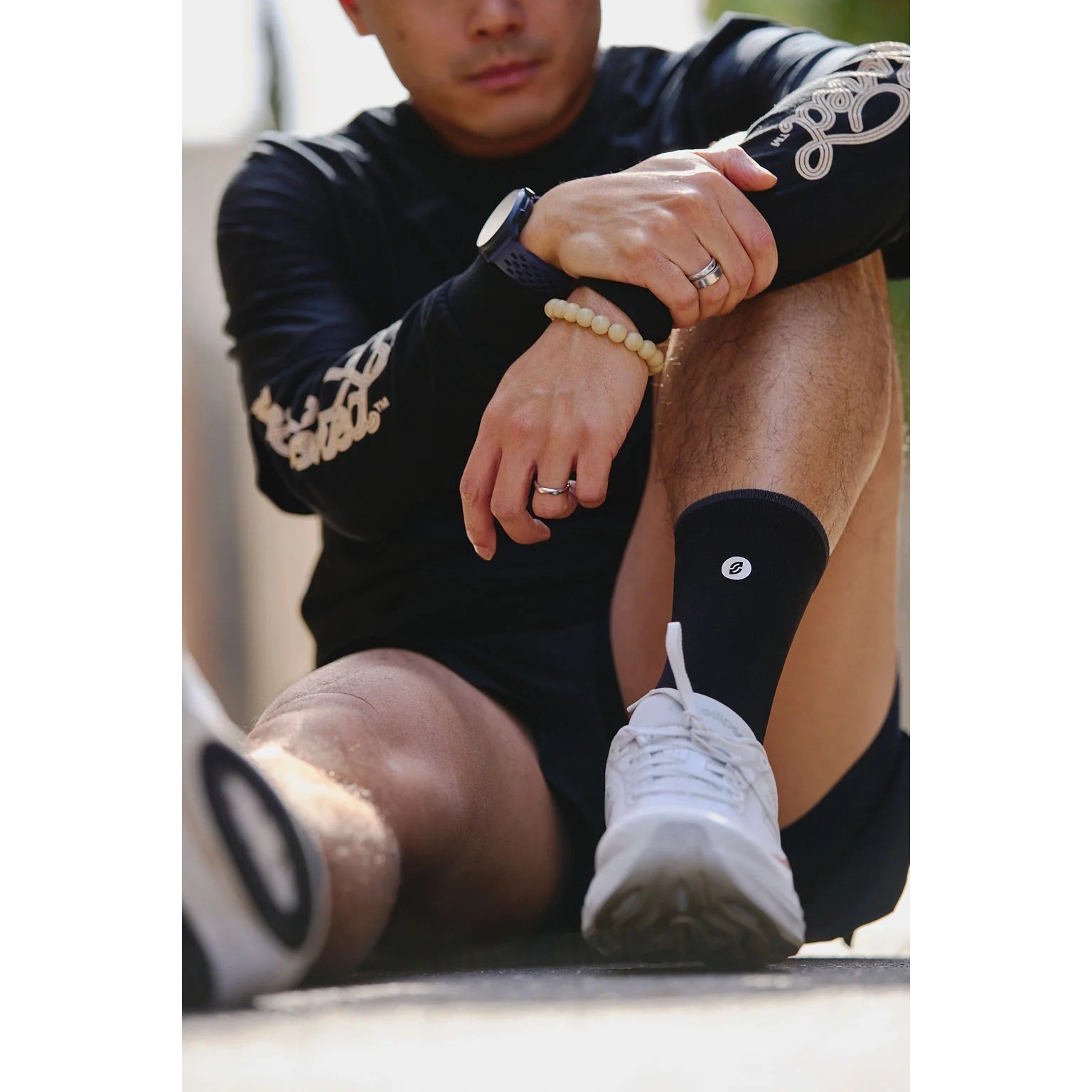 SHYU Crew Training Socks - 3 Pack - Black - image 3