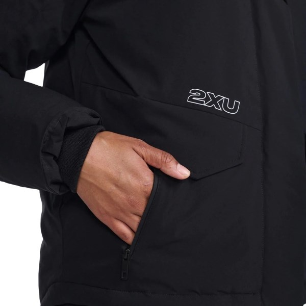 2XU Commute Womens Insulation Jacket - Black/Black
