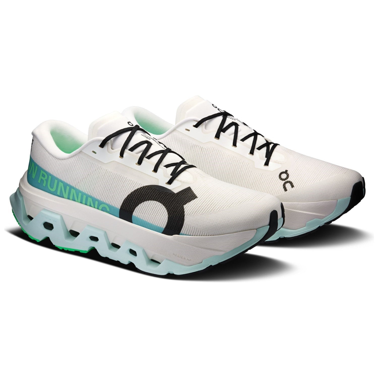 On Cloudmonster Hyper 3 - Mens Running Shoes - Ivory/Flurry - image 6