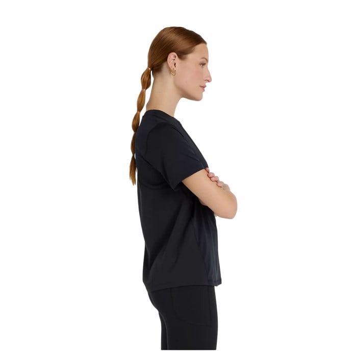 New Balance Womens Race Day T-Shirt - Black