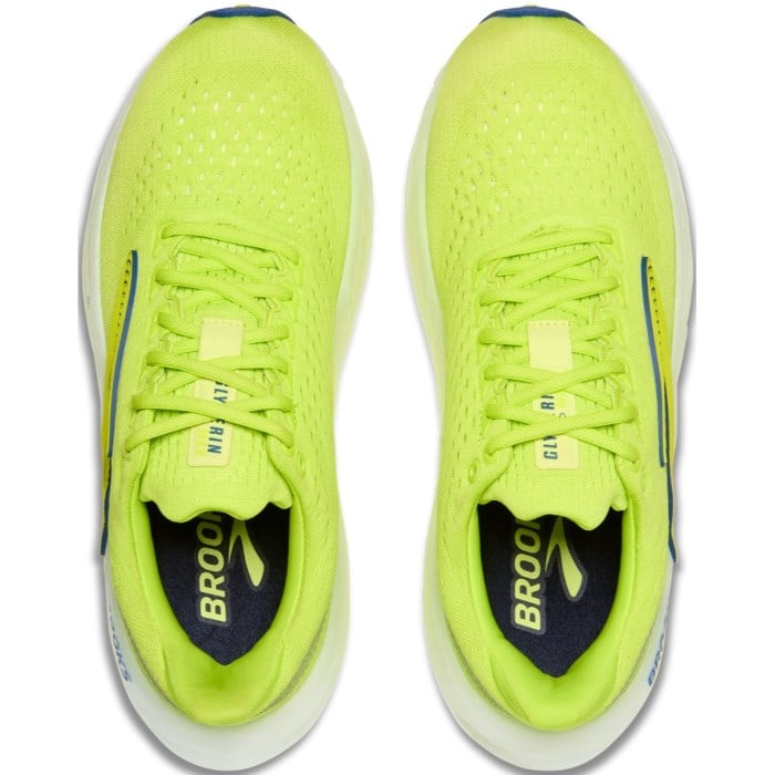 Brooks Glycerin Max - Mens Running Shoes - Lime/Navy Peony/White