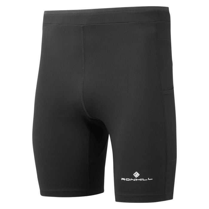 Ronhill Core Mens Stretch Running Shorts - All Black