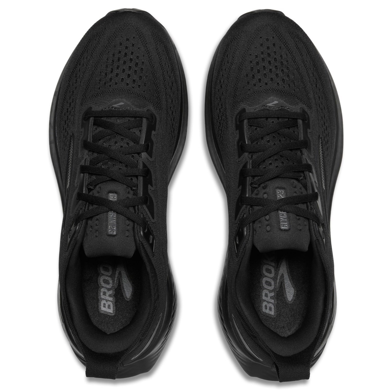 Brooks Glycerin 23 - Mens Running Shoes - Black/Black/Ebony