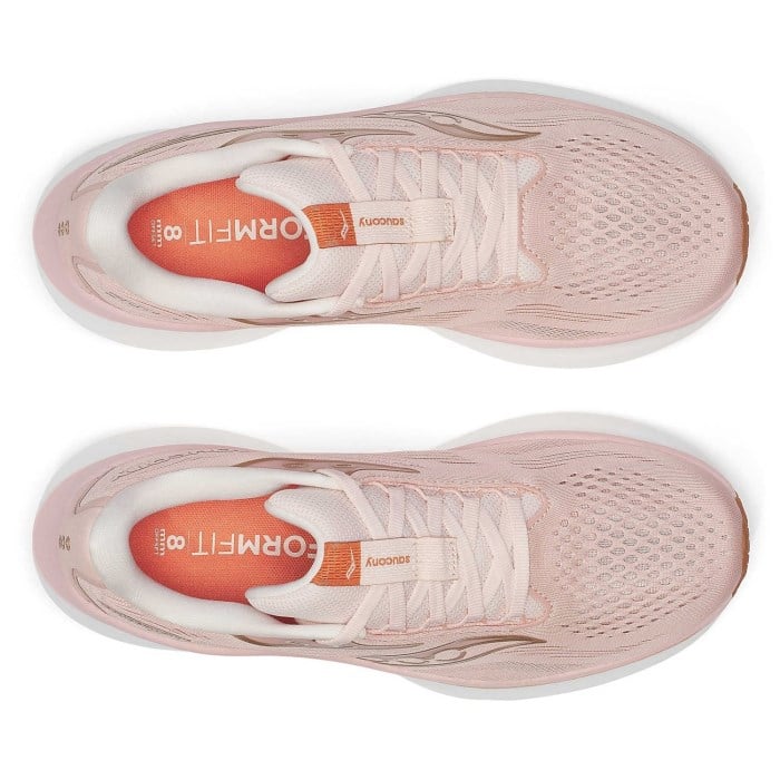Saucony Ride 18 - Womens Running Shoes - Cameo/Peony
