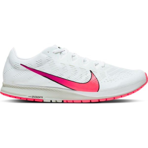 Nike Air Zoom Streak 7 - Mens Running Shoes - White/Crimson/Black/Hyper Jade