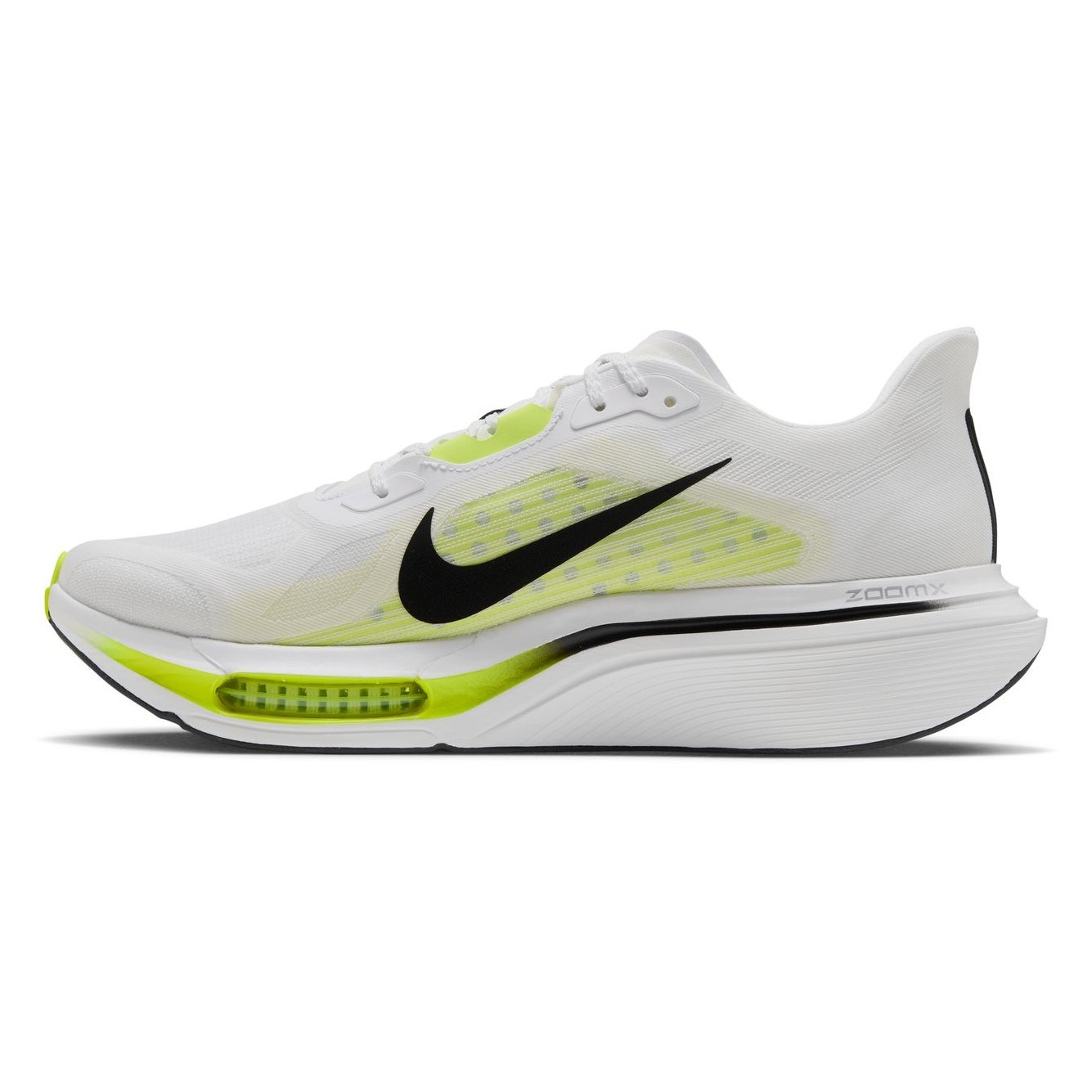 Nike Pegasus Plus 2 - Mens Running Shoes - White/Black-Lemon Venom - image 3