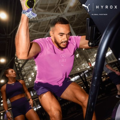 Puma X Hyrox DryElite Mens Training T-Shirt - Electric Orchid