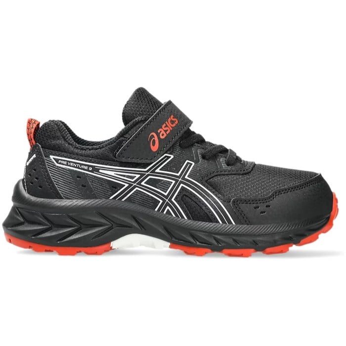 Asics Gel Venture 9 PS - Kids Trail Running Shoes - Black/White