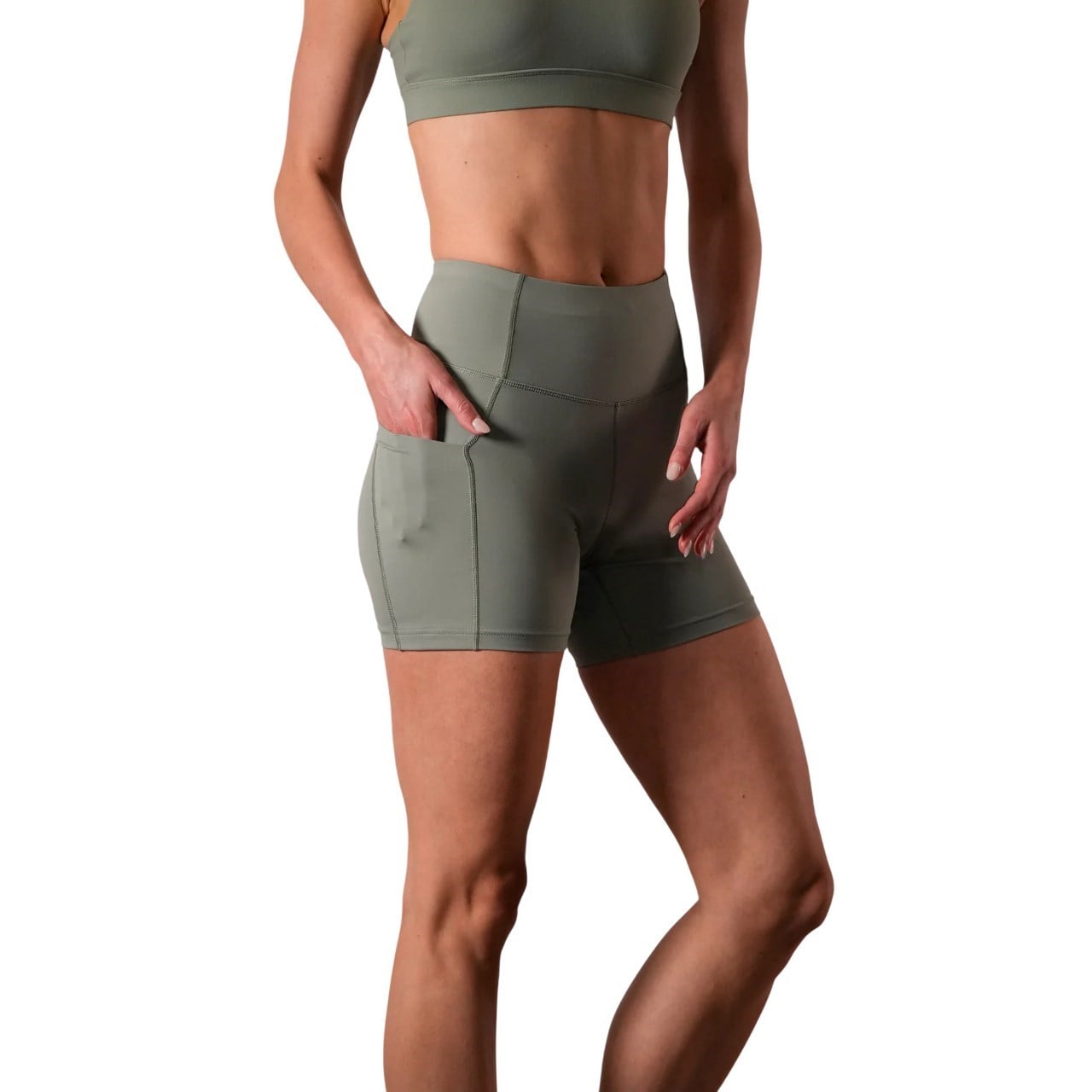 No Timid Souls BODYSENSE 2.0 Womens 5 Inch Shorts - Nature