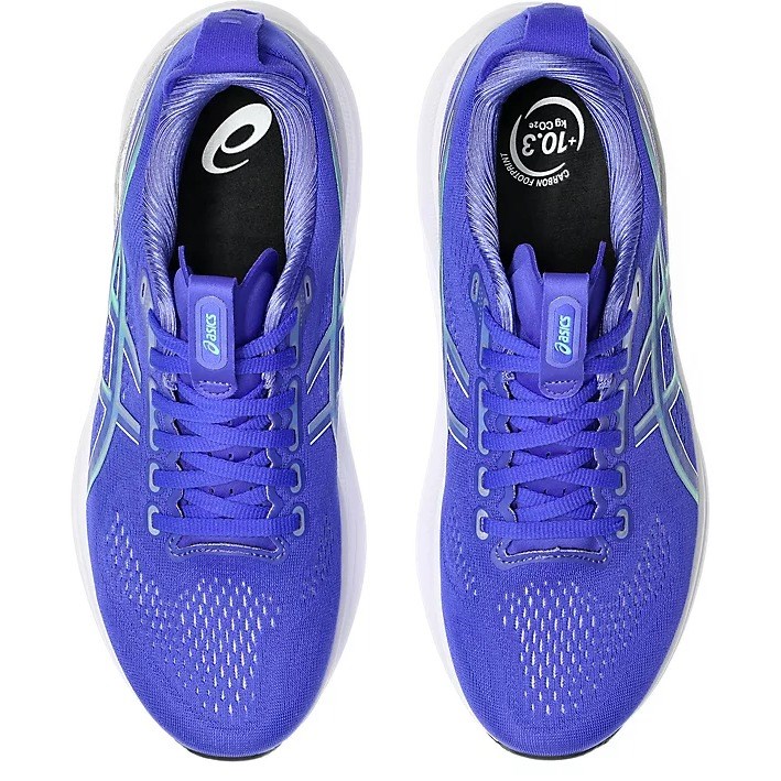 Asics Gel Kayano 32 - Mens Running Shoes - Cobalt Burst/Pure Silver - image 3
