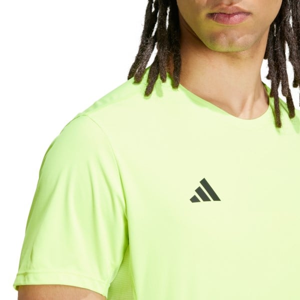 Adidas Adizero Essentials Running T-Shirt - Mens - Lucid Lemon