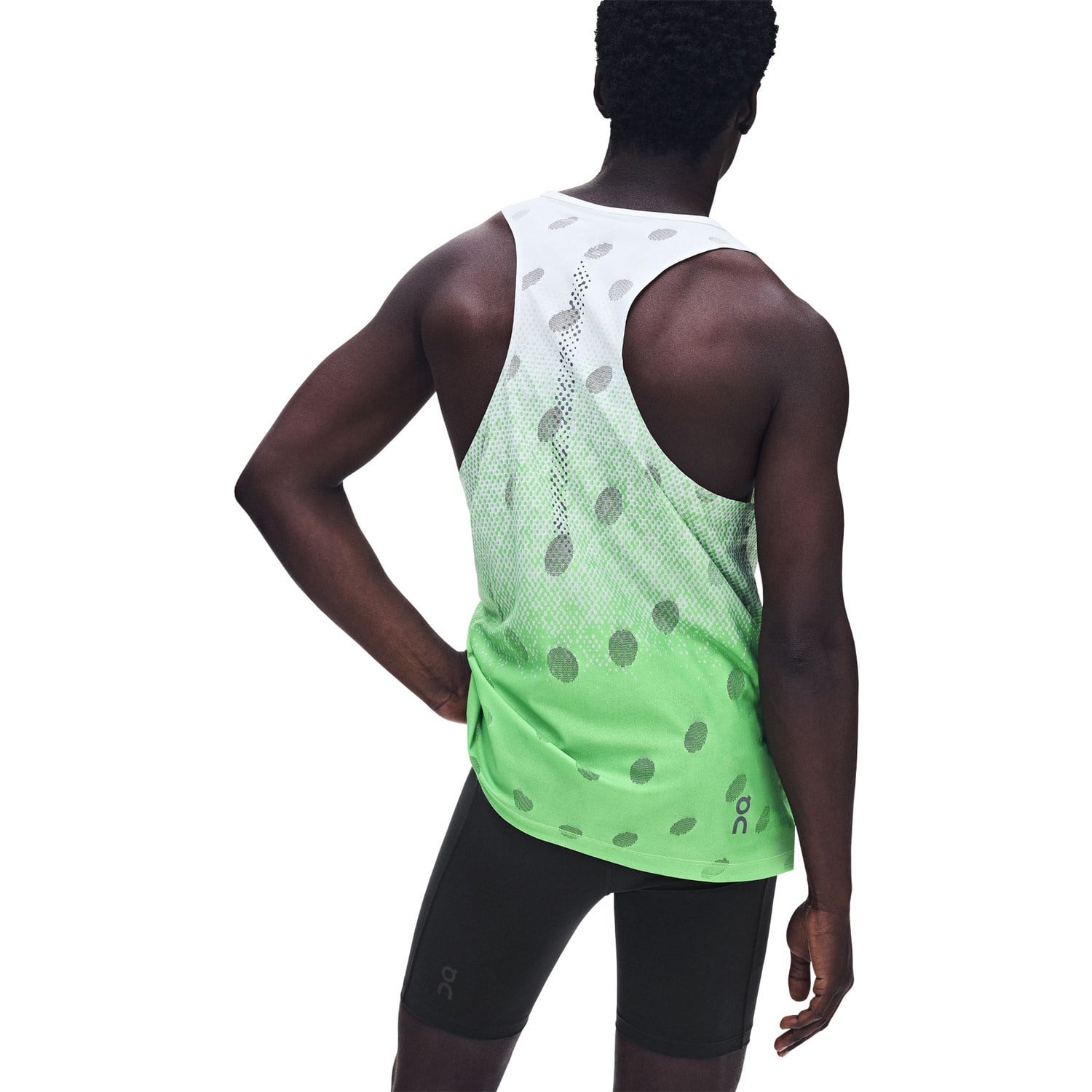 On Zero Breathe - Mens Racing Singlet - Verdite - image 4