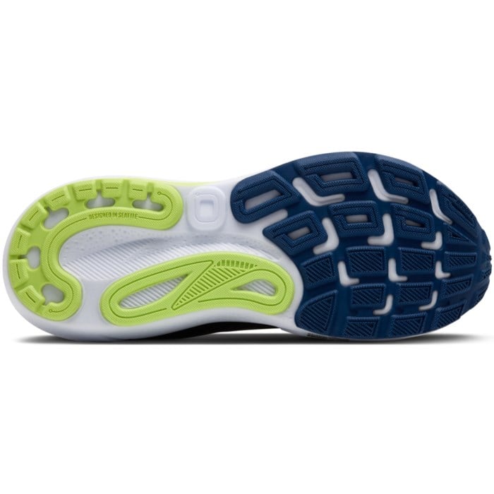 Brooks Adrenaline GTS 24 - Mens Running Shoes - Navy Peony/Black/Lime