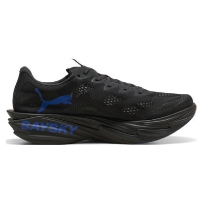 Puma Deviate Nitro Elite 4 SaySky - Mens Running Shoes - Dark Gray/Black/Blue