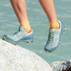 On Cloudventure 2 - Womens Trail Running Shoes - Moss/Olive
